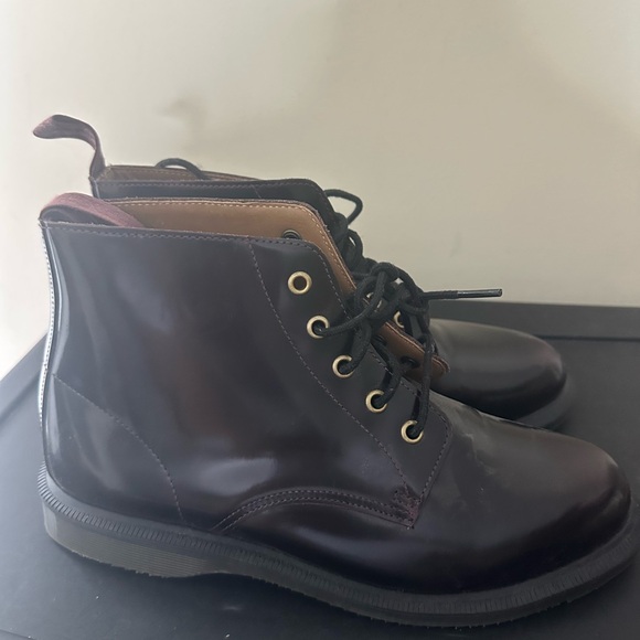 Dr Martens Womens Emmeline Arcadia Leather Lace Up Ankle Boots Size 9 - Picture 3 of 6